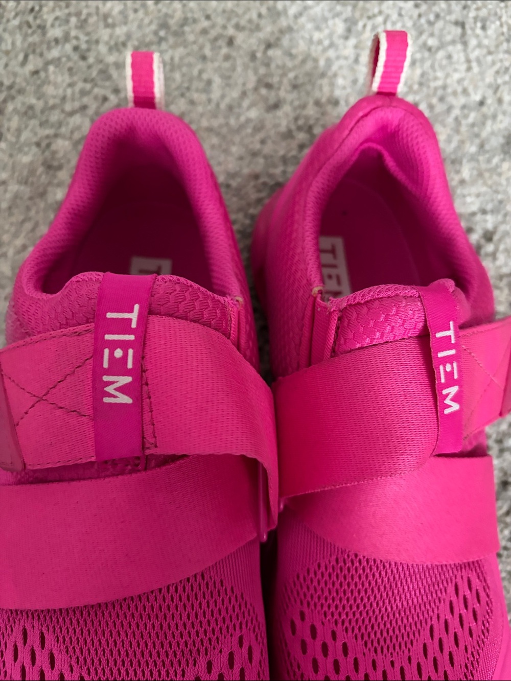 TIEM Women's in door cycle shoes in Bright Pink - Picture 3 of 3